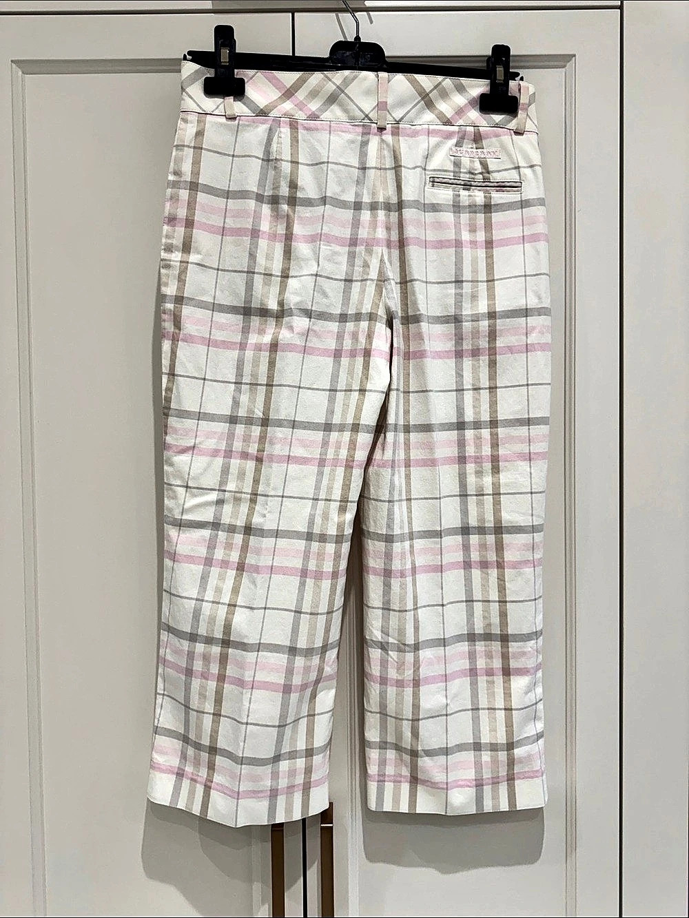 Burberry Women's Plaid Capris US 6 - Picture 3 of 8